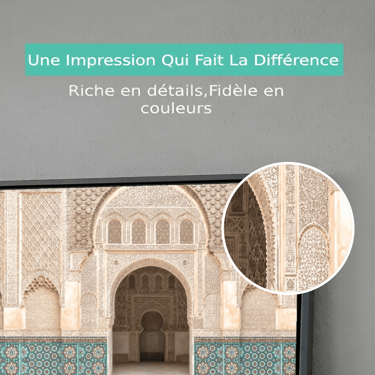 Tableau Boho Art Marocain Premium View