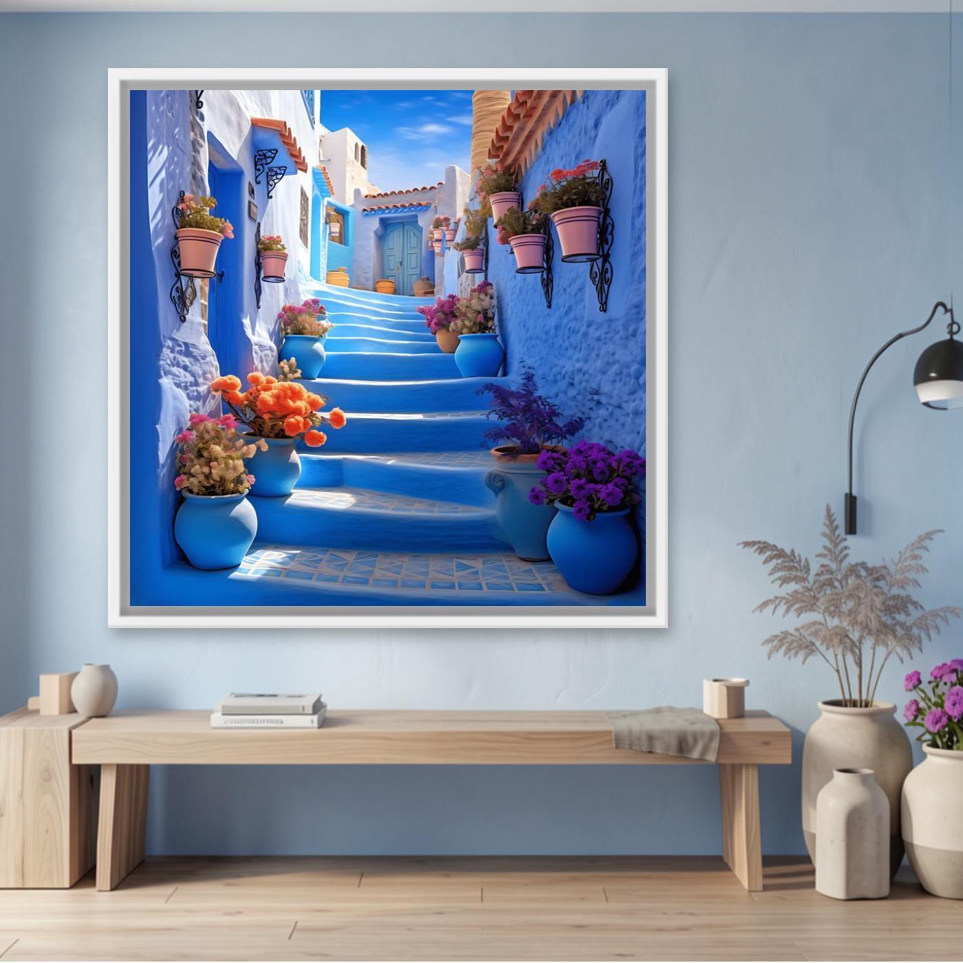 Tableau Chefchaouen Variation 149142 Mockup