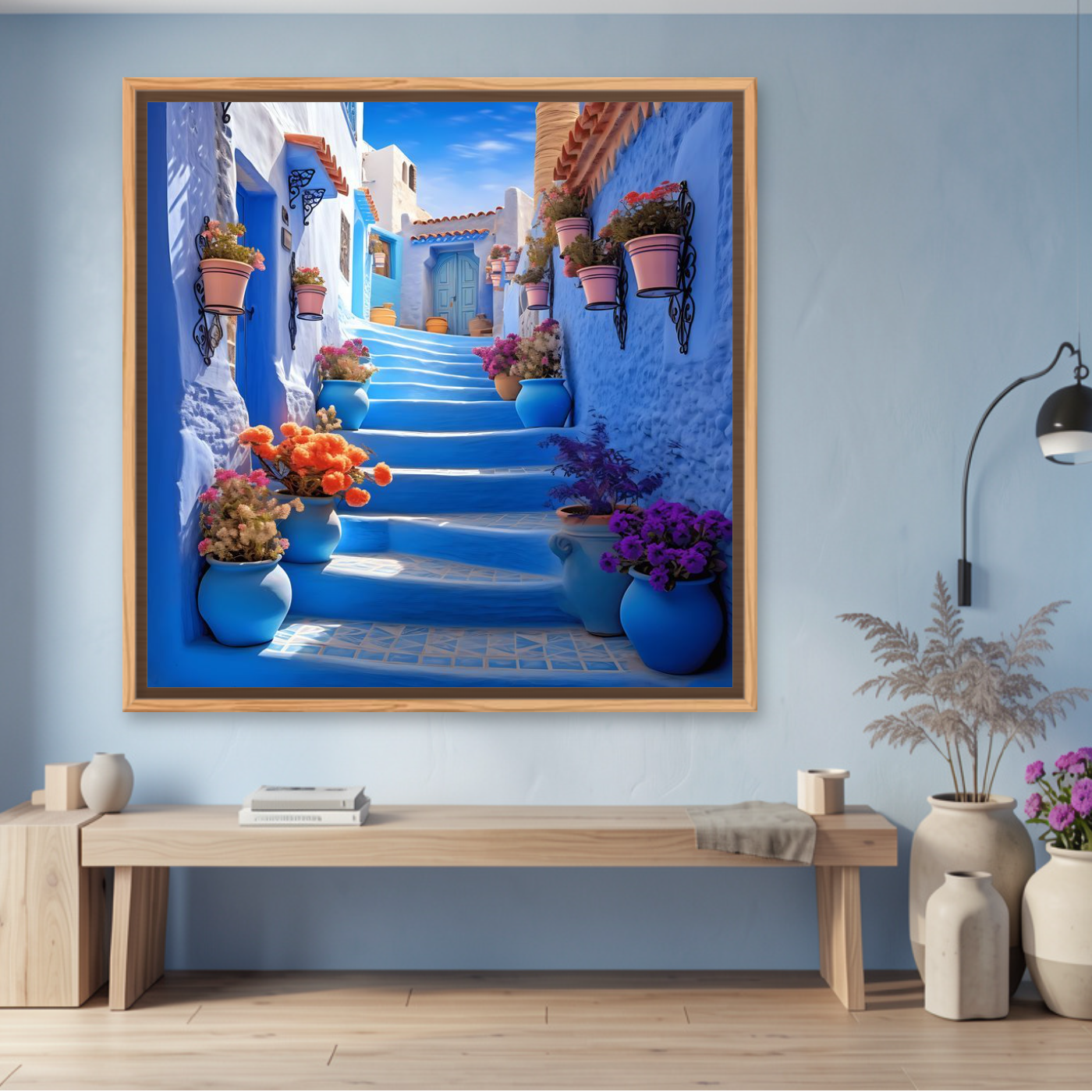 Tableau Chefchaouen Variation 149144 Mockup