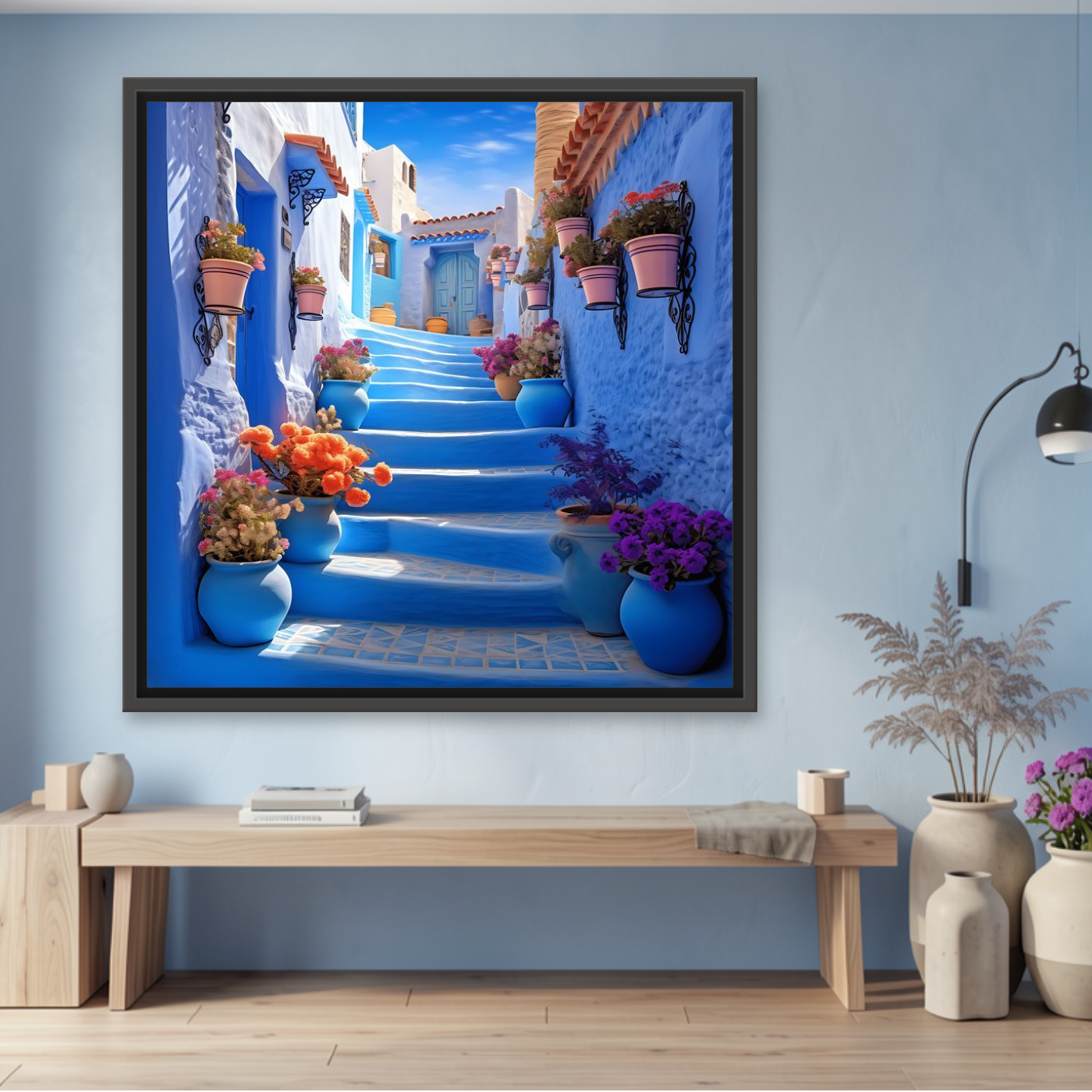 Tableau Chefchaouen Variation 149148 Mockup