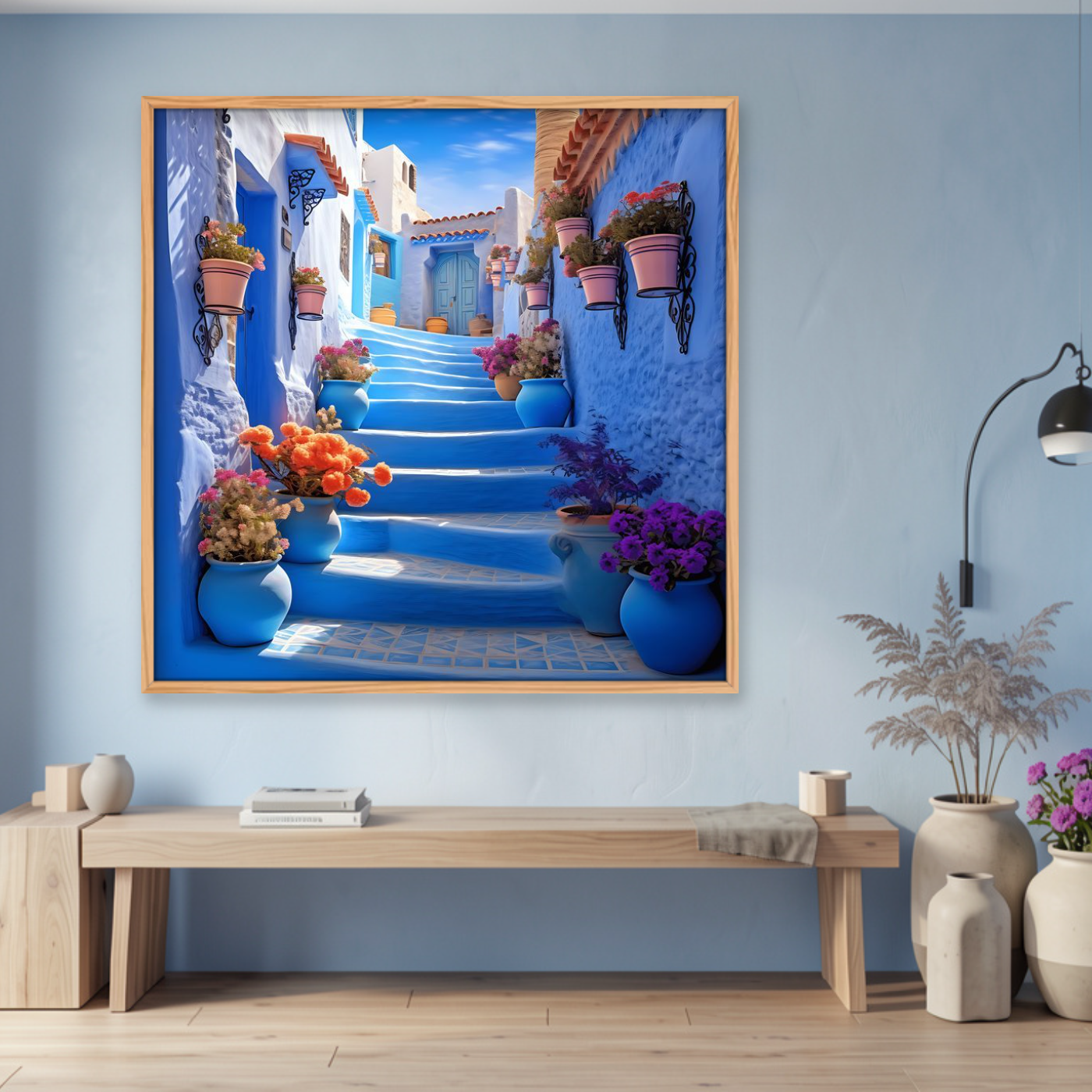 Tableau Chefchaouen Variation 149224 Mockup