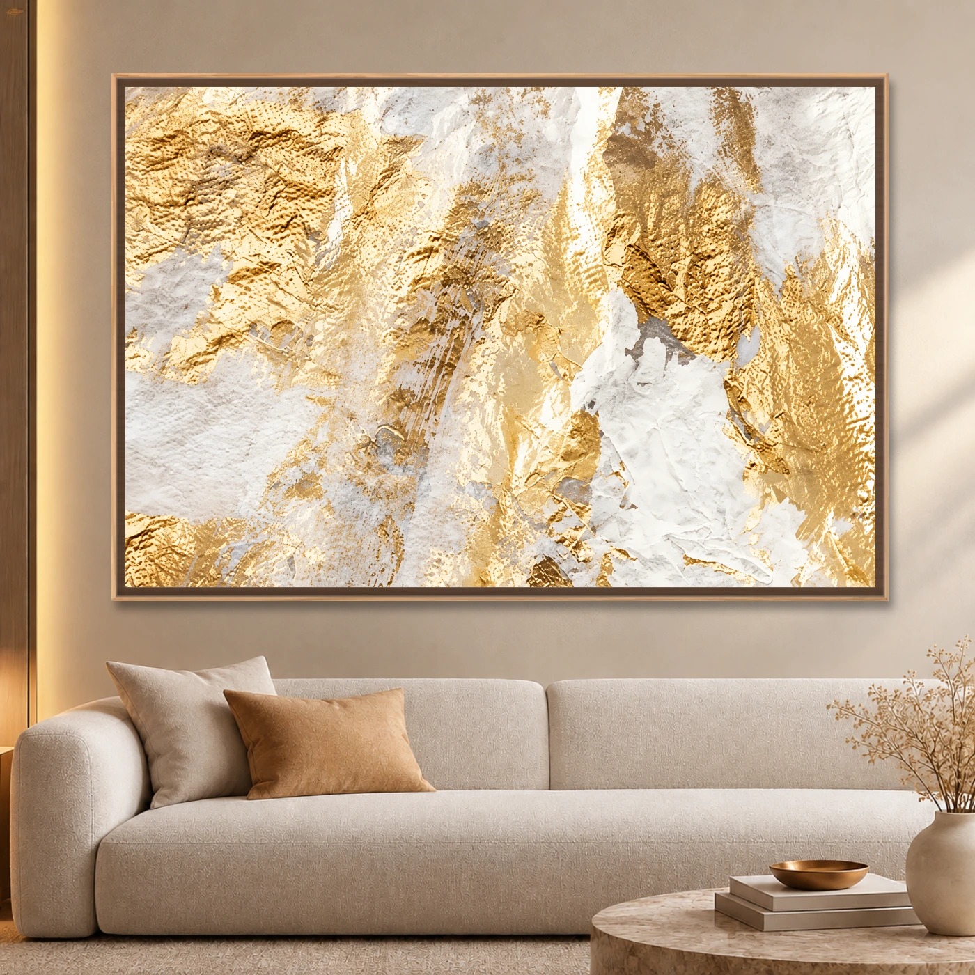 Tableau décoratif aquarelle artistique Variation 77435 Mockup Tableau décoratif aquarelle artistique Variation 77435 Mockup