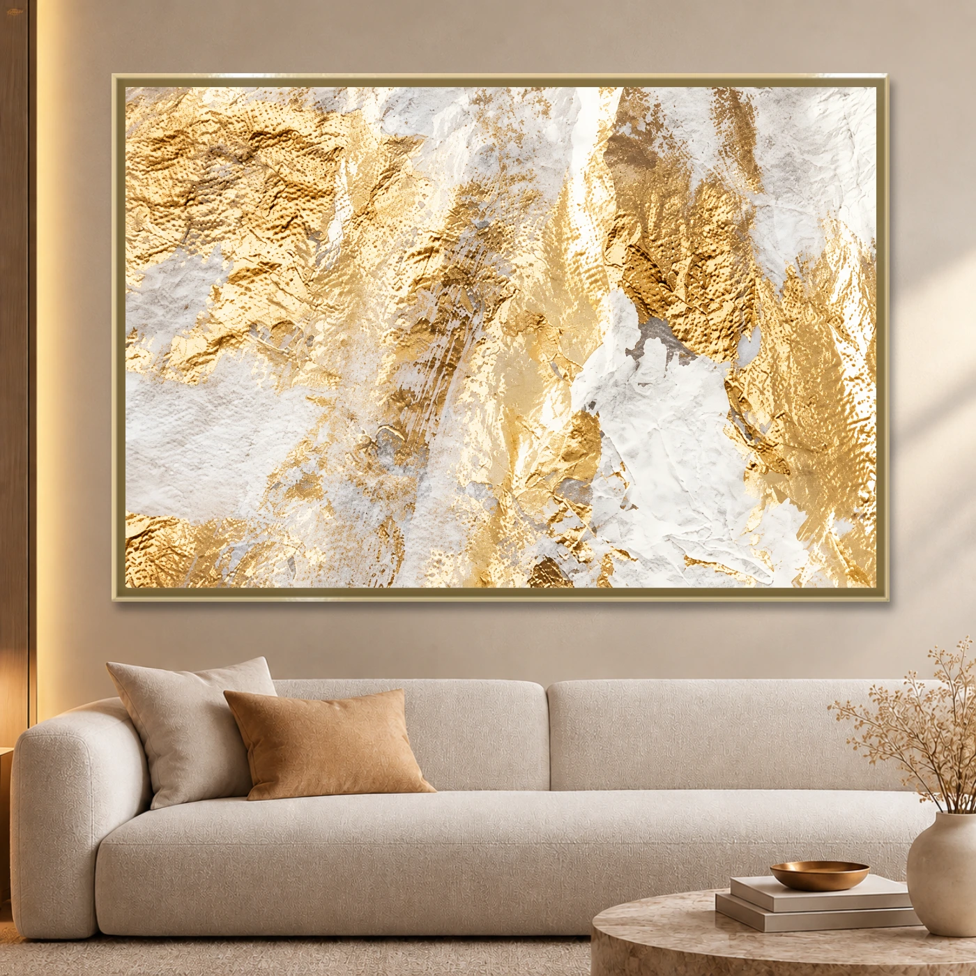 Tableau décoratif aquarelle artistique Variation 77496 Mockup Tableau décoratif aquarelle artistique Variation 77496 Mockup