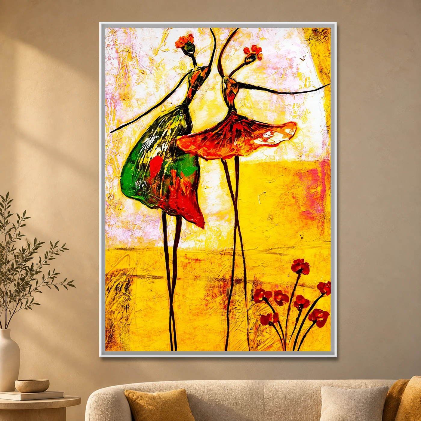Tableau décoratif Ballet women Variation 77446 Mockup Tableau décoratif Ballet women Variation 77446 Mockup