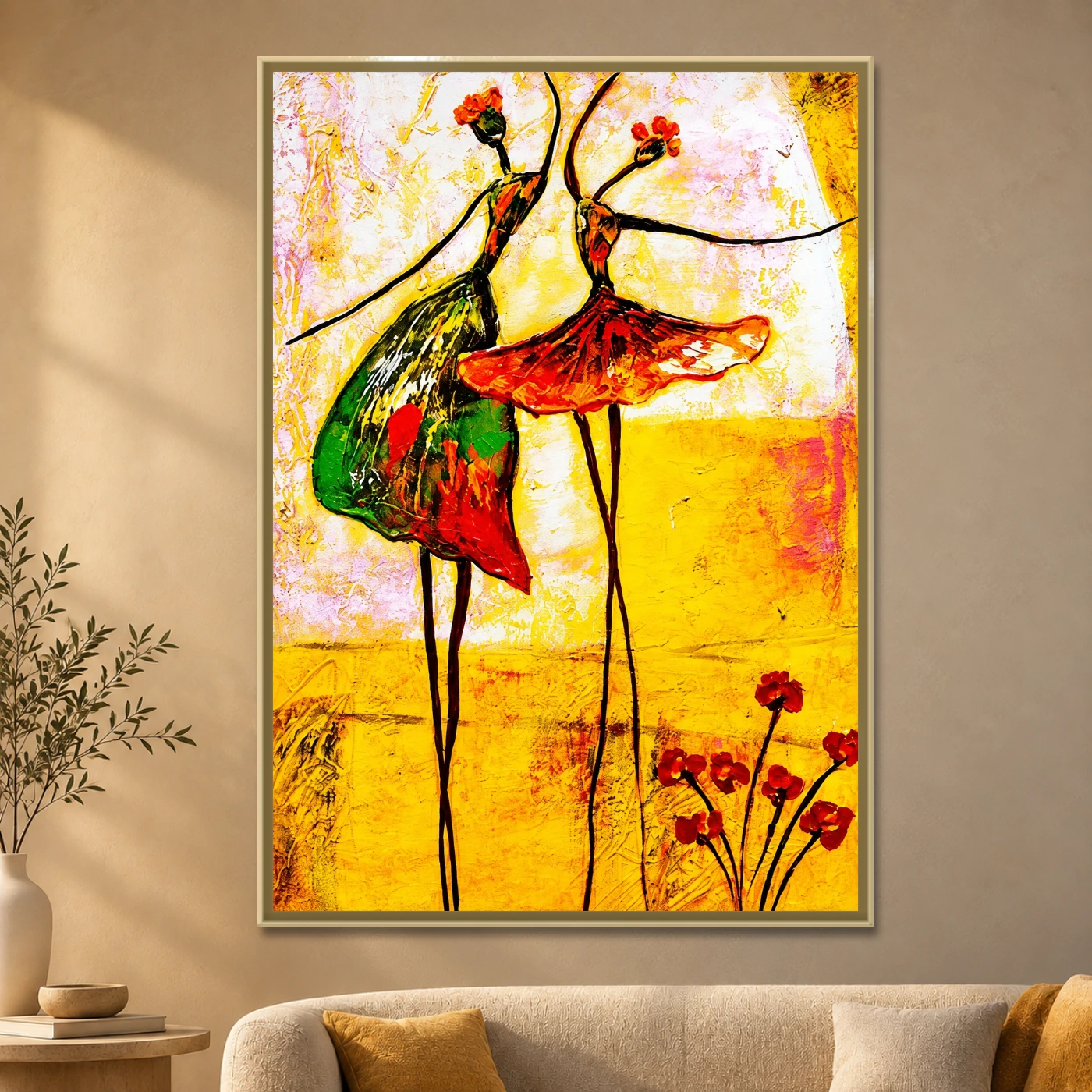 Tableau décoratif Ballet women Variation 77599 Mockup Tableau décoratif Ballet women Variation 77599 Mockup