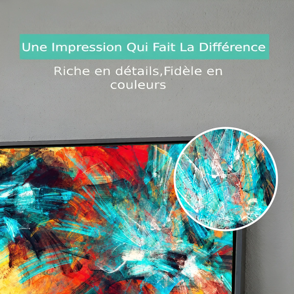 Tableau décoratif Bright artistic Premium View Tableau décoratif Bright artistic Premium View