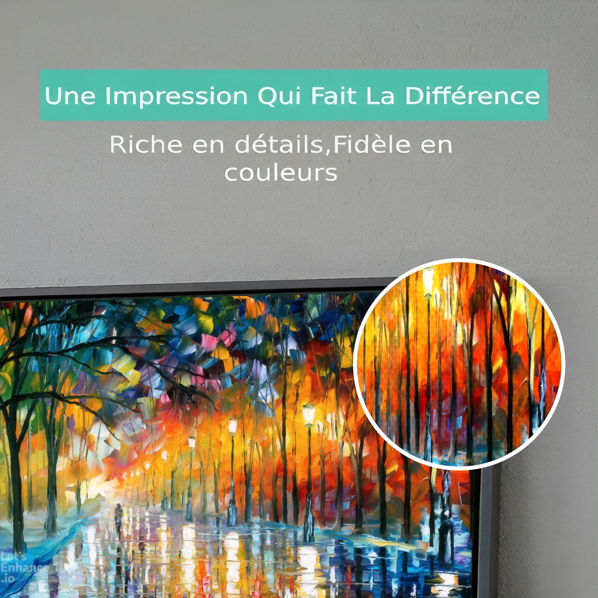 Tableau décoratif Bright City Premium View Tableau décoratif Bright City Premium View