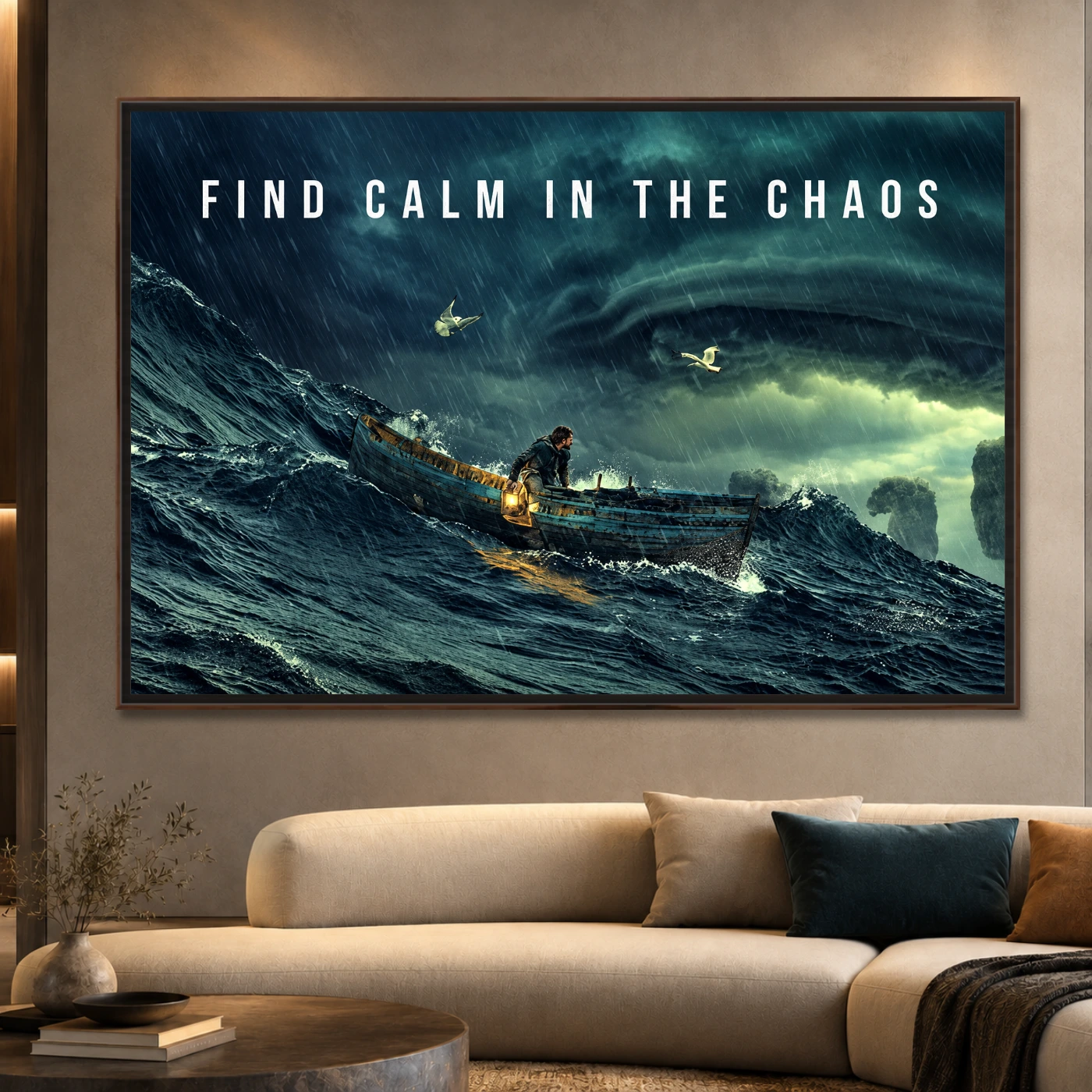 Tableau décoratif Calm In The Chaos Variation 229525 Mockup Tableau décoratif Calm In The Chaos Variation 229525 Mockup