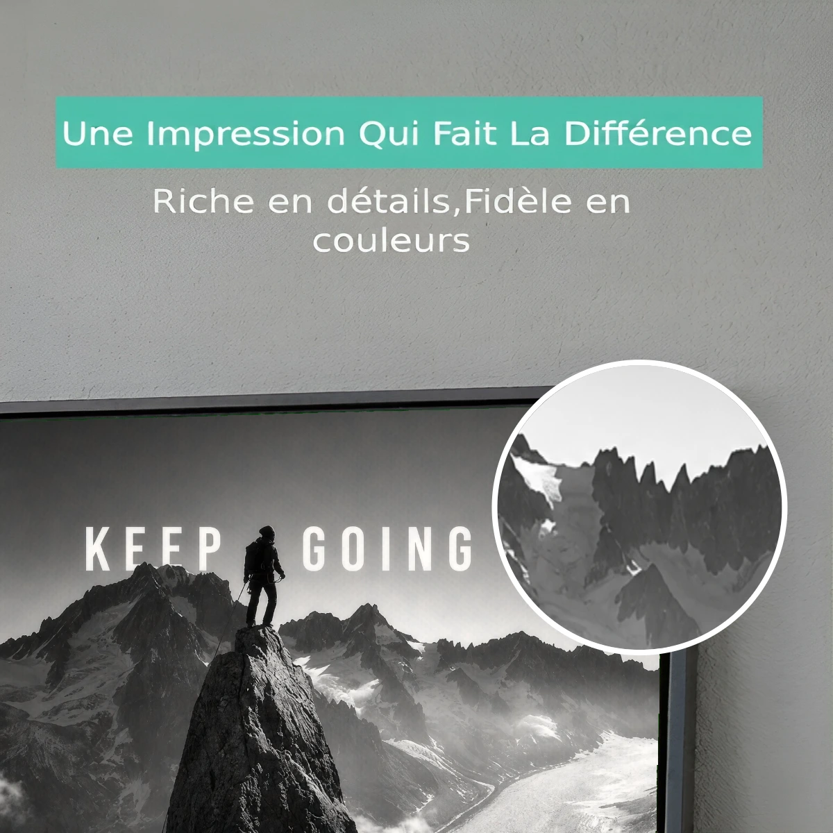 Tableau décoratif Continuez Premium View Tableau décoratif Continuez Premium View