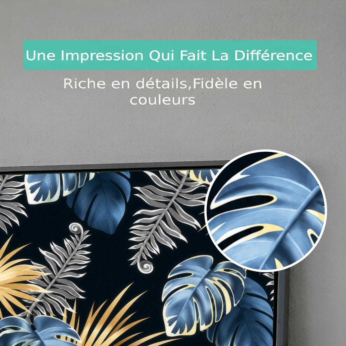 Tableau décoratif dark pattern Premium View Tableau décoratif dark pattern Premium View