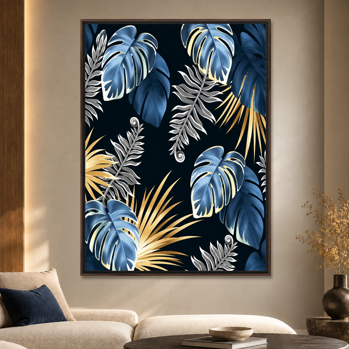 Tableau décoratif dark pattern Variation 229381 Mockup Tableau décoratif dark pattern Variation 229381 Mockup