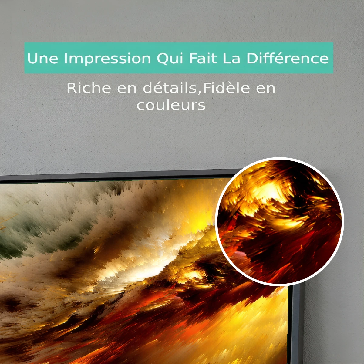 Tableau décoratif éclairs Premium View Tableau décoratif éclairs Premium View