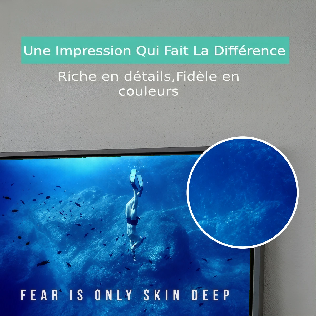 Tableau décoratif Fear Only Premium View Tableau décoratif Fear Only Premium View
