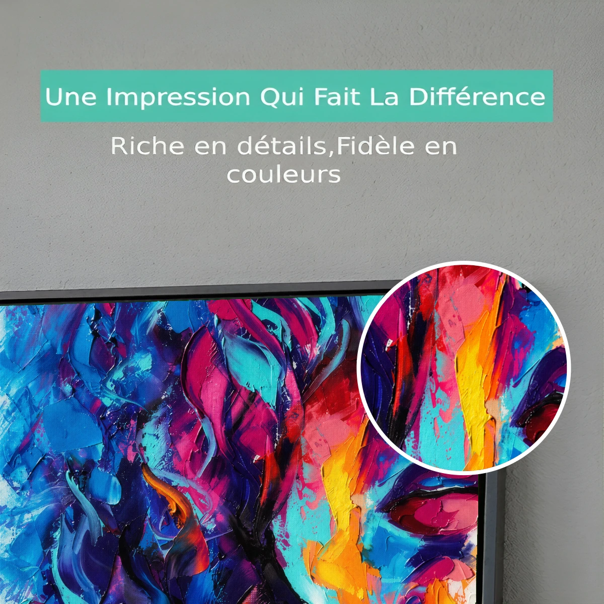 Tableau décoratif Fillette Premium View Tableau décoratif Fillette Premium View