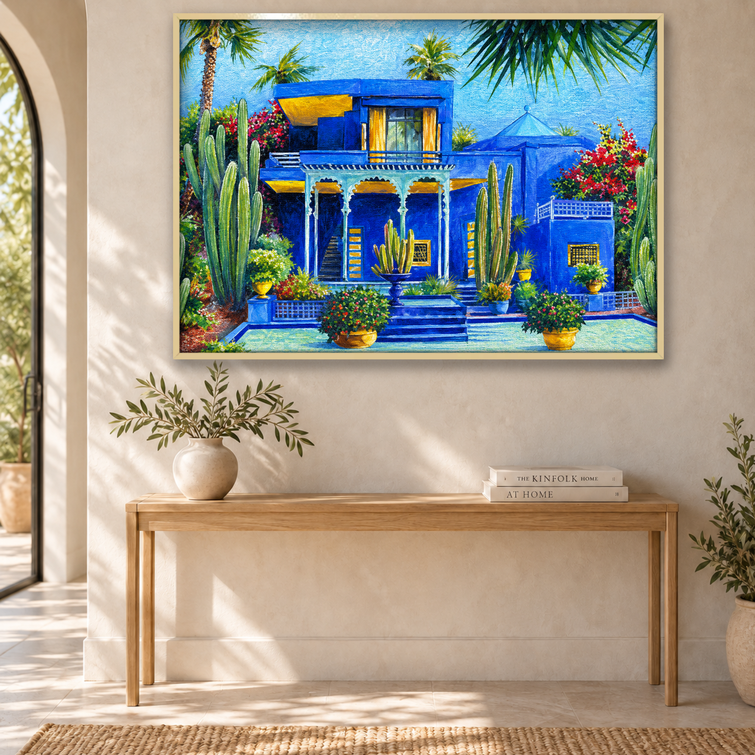 Tableau décoratif La Villa Majorelle VF Variation 217049 Mockup