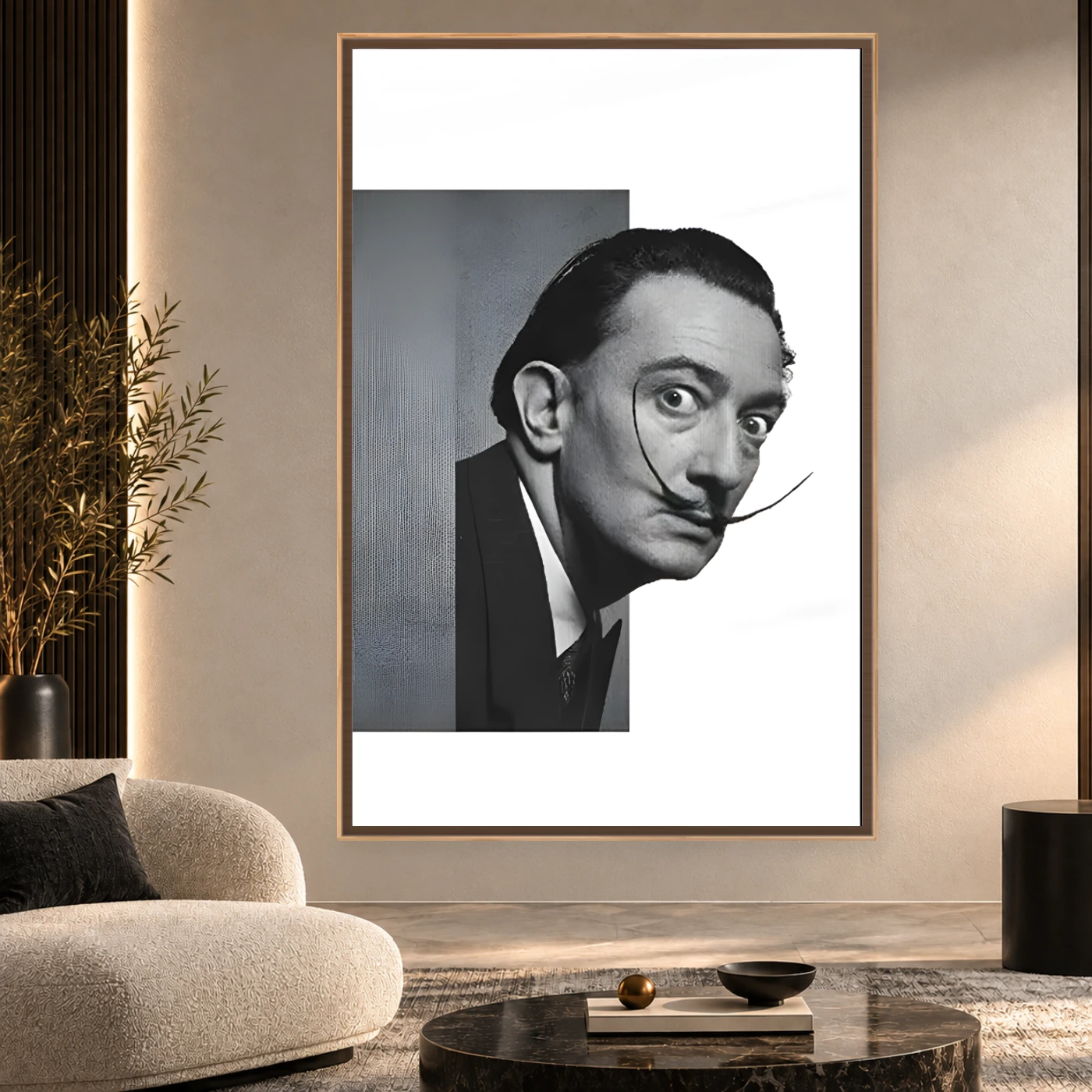 Tableau décoratif Salvador dali Variation 89329 Mockup Tableau décoratif Salvador dali Variation 89329 Mockup