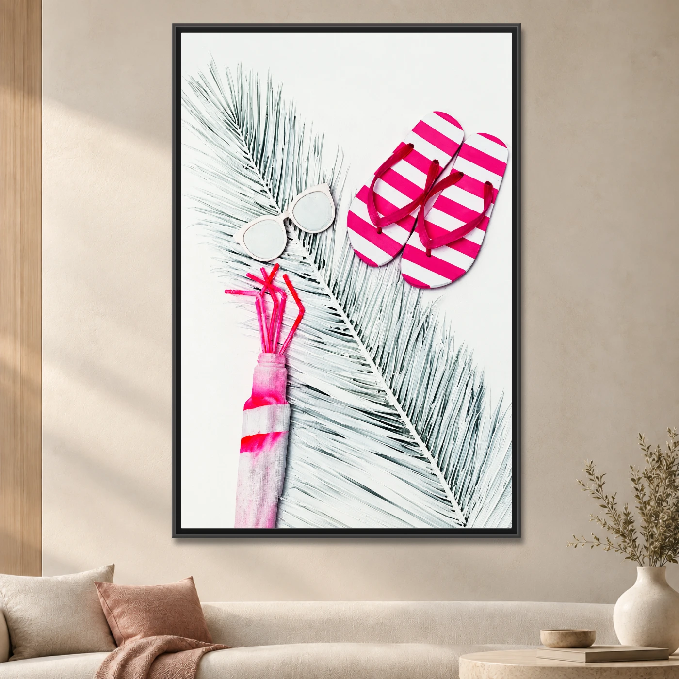 Tableau décoratif Summer beach Variation 78734 Mockup Tableau décoratif Summer beach Variation 78734 Mockup
