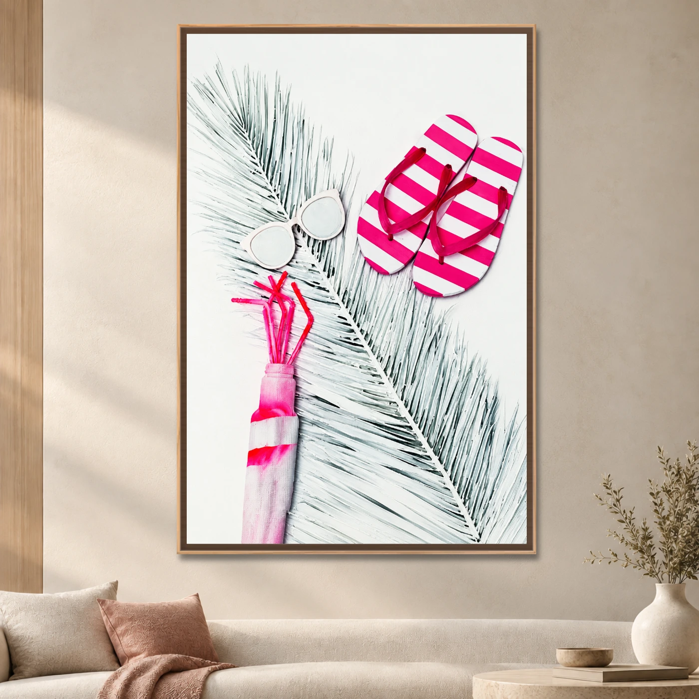 Tableau décoratif Summer beach Variation 78901 Mockup Tableau décoratif Summer beach Variation 78901 Mockup