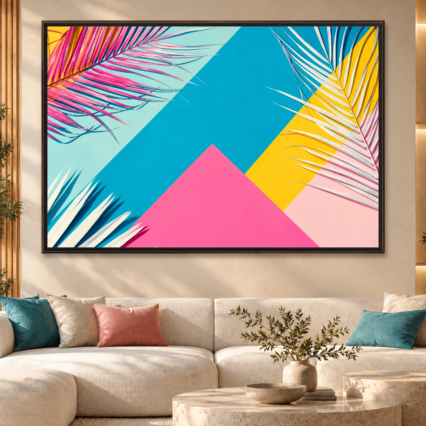 Tableau décoratif Tropical exotique Variation 226296 Mockup Tableau décoratif Tropical exotique Variation 226296 Mockup