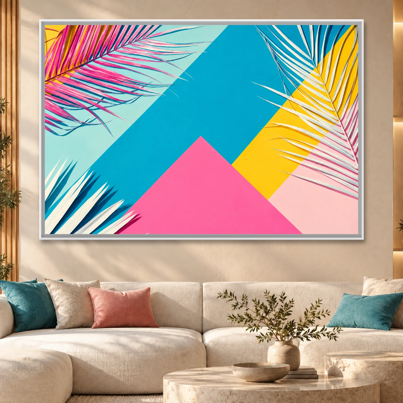Tableau décoratif Tropical exotique Variation 80786 Mockup Tableau décoratif Tropical exotique Variation 80786 Mockup