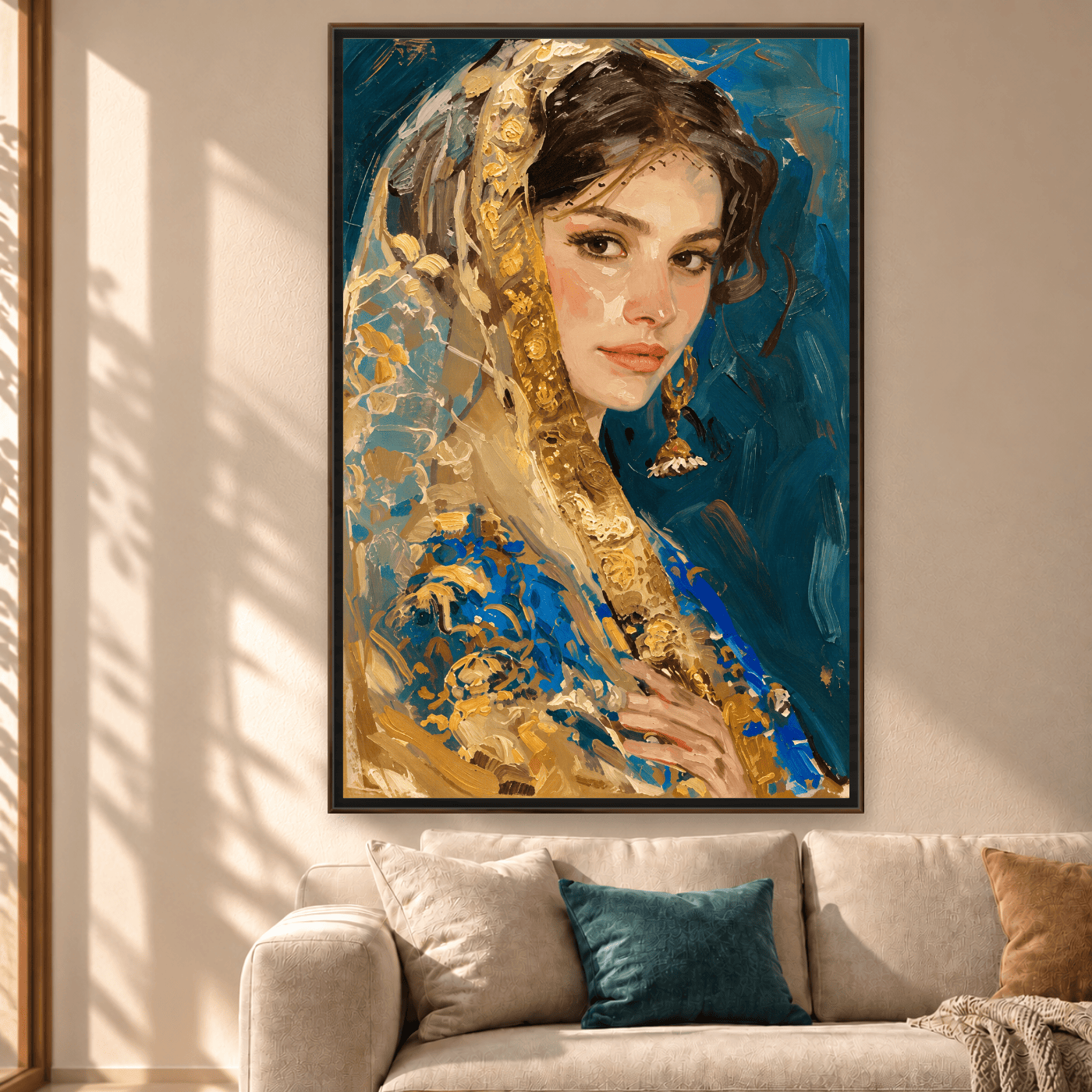Tableau Femme Arabe Variation 214258 Mockup