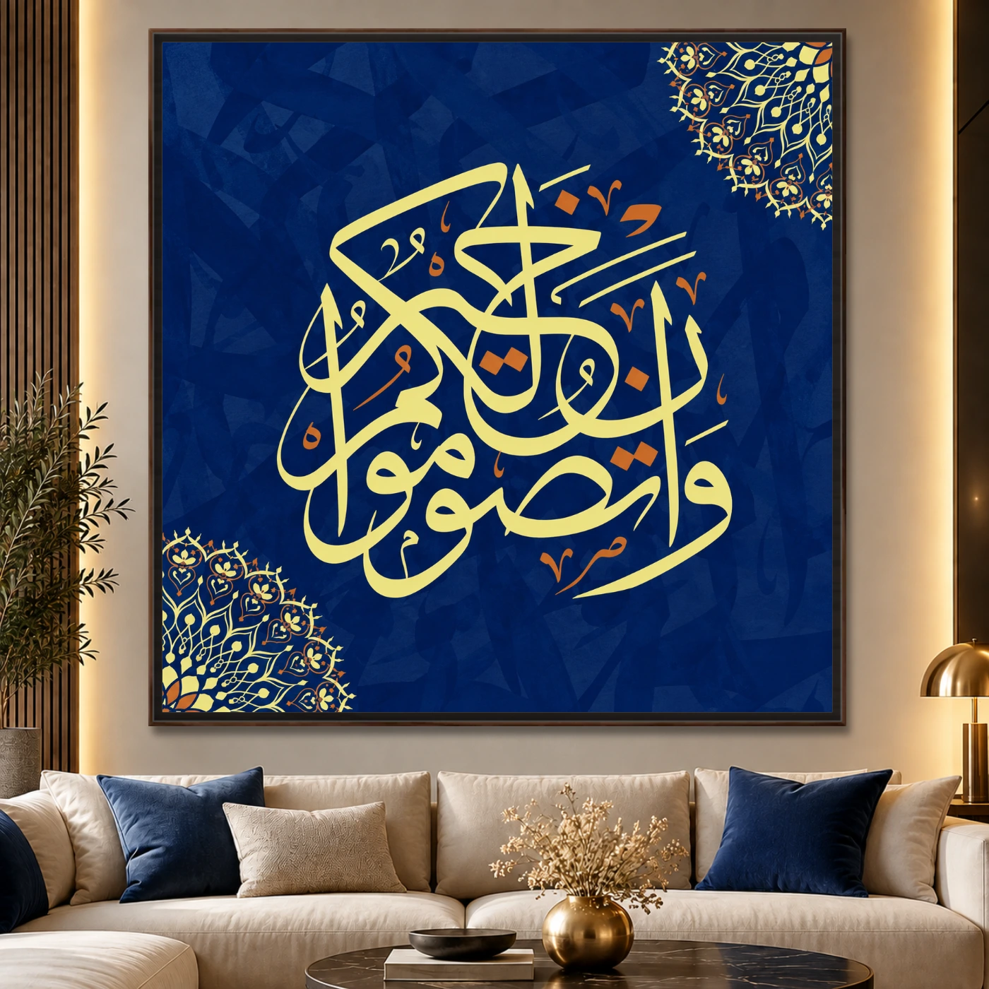 Tableau islamique Ayat Quran Variation 228639 Mockup Tableau islamique Ayat Quran Variation 228639 Mockup