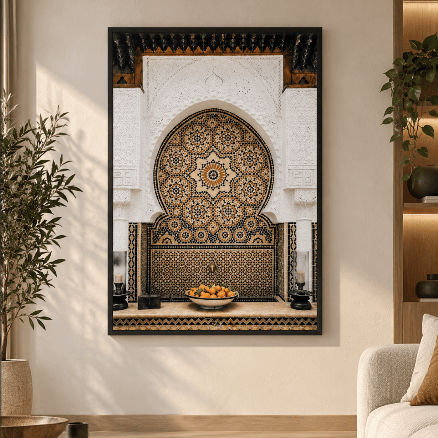 Tableau Majestic Fountain VF Variation 226325 Mockup