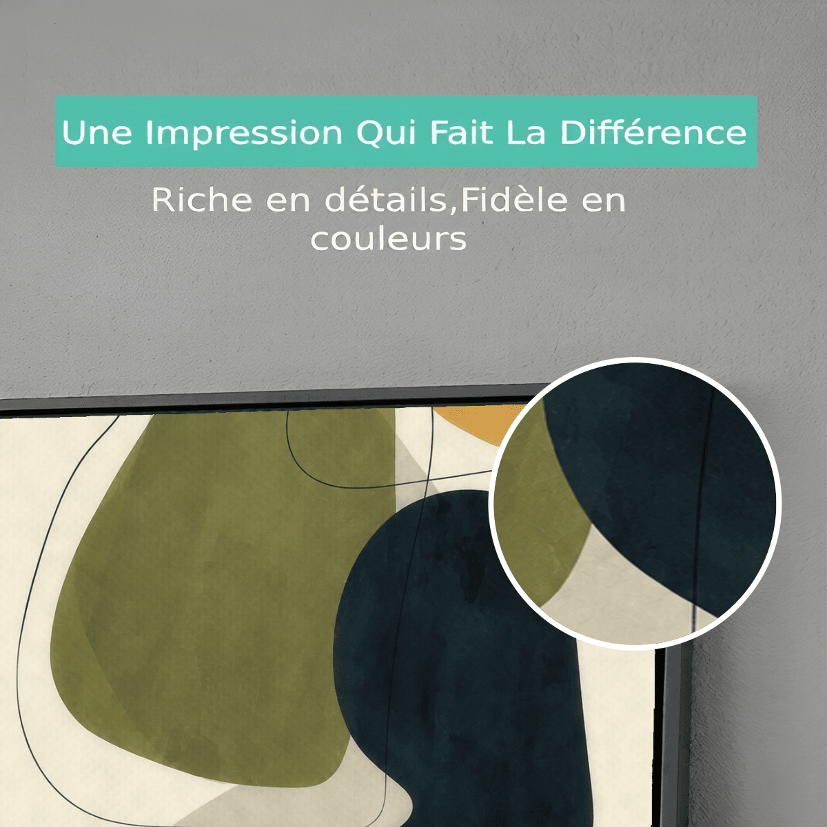 Tableau Minimalist Abstract Green Premium View