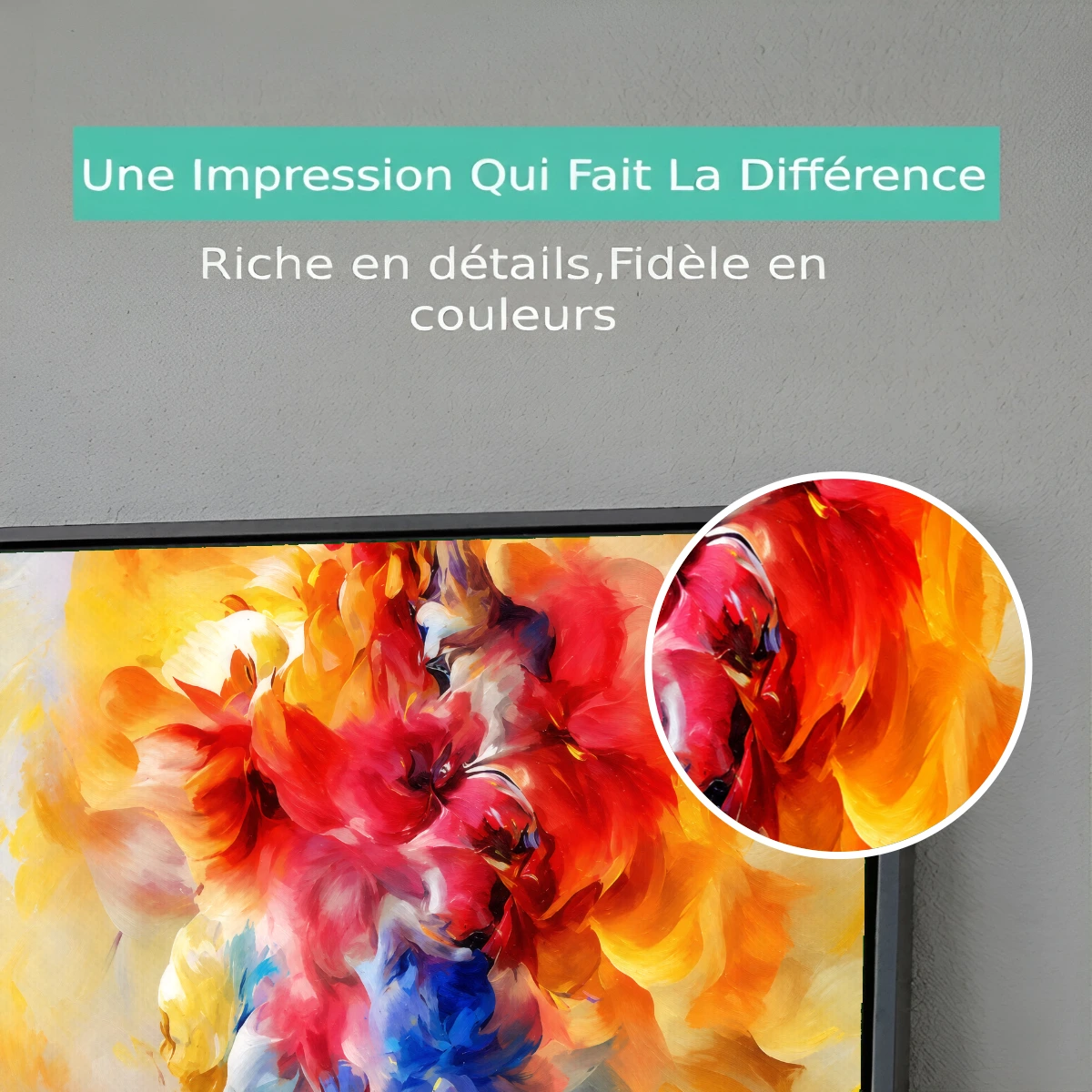 Tableau moderne Art éclatant Premium View Tableau moderne Art éclatant Premium View
