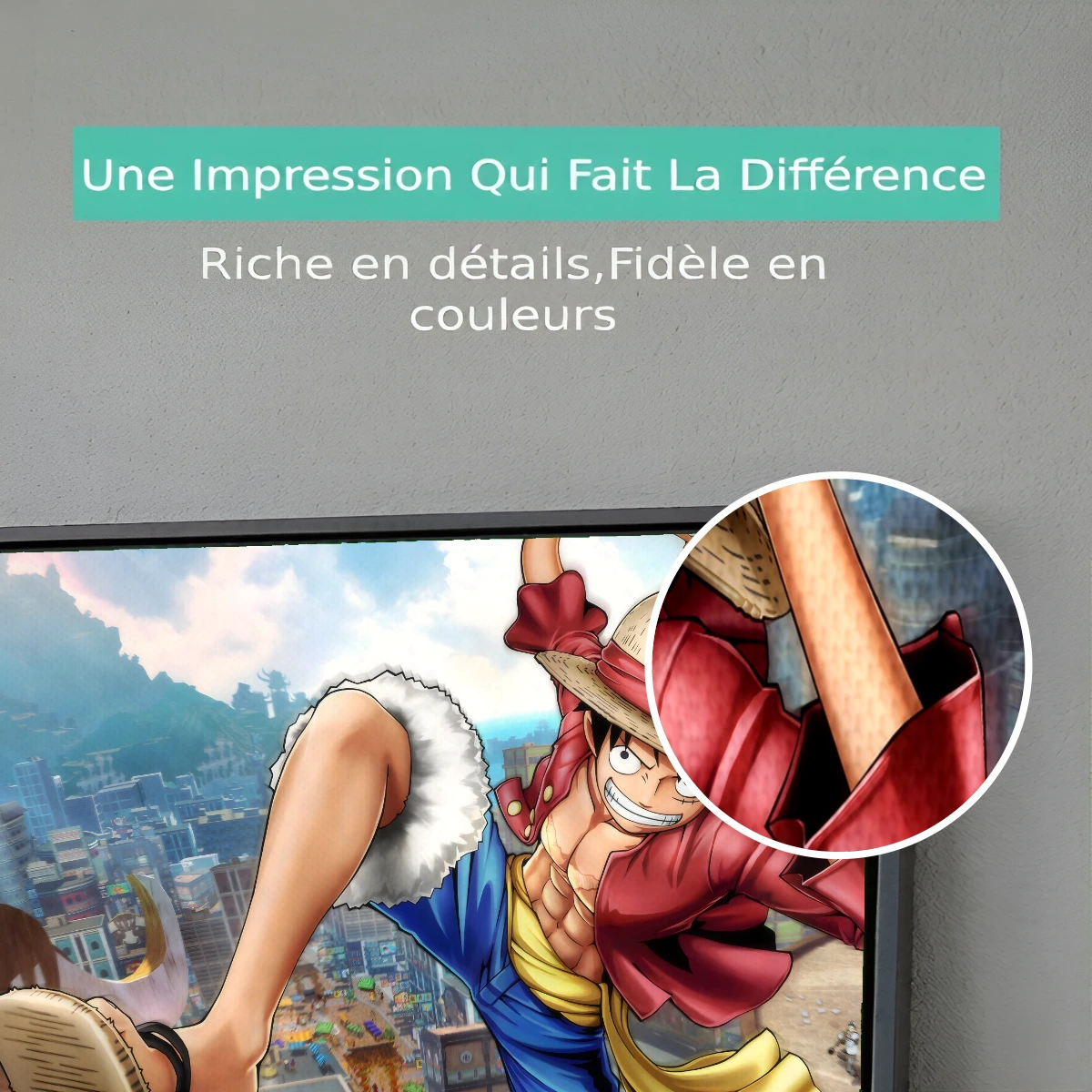 Tableau moderne Luffy Premium View Tableau moderne Luffy Premium View