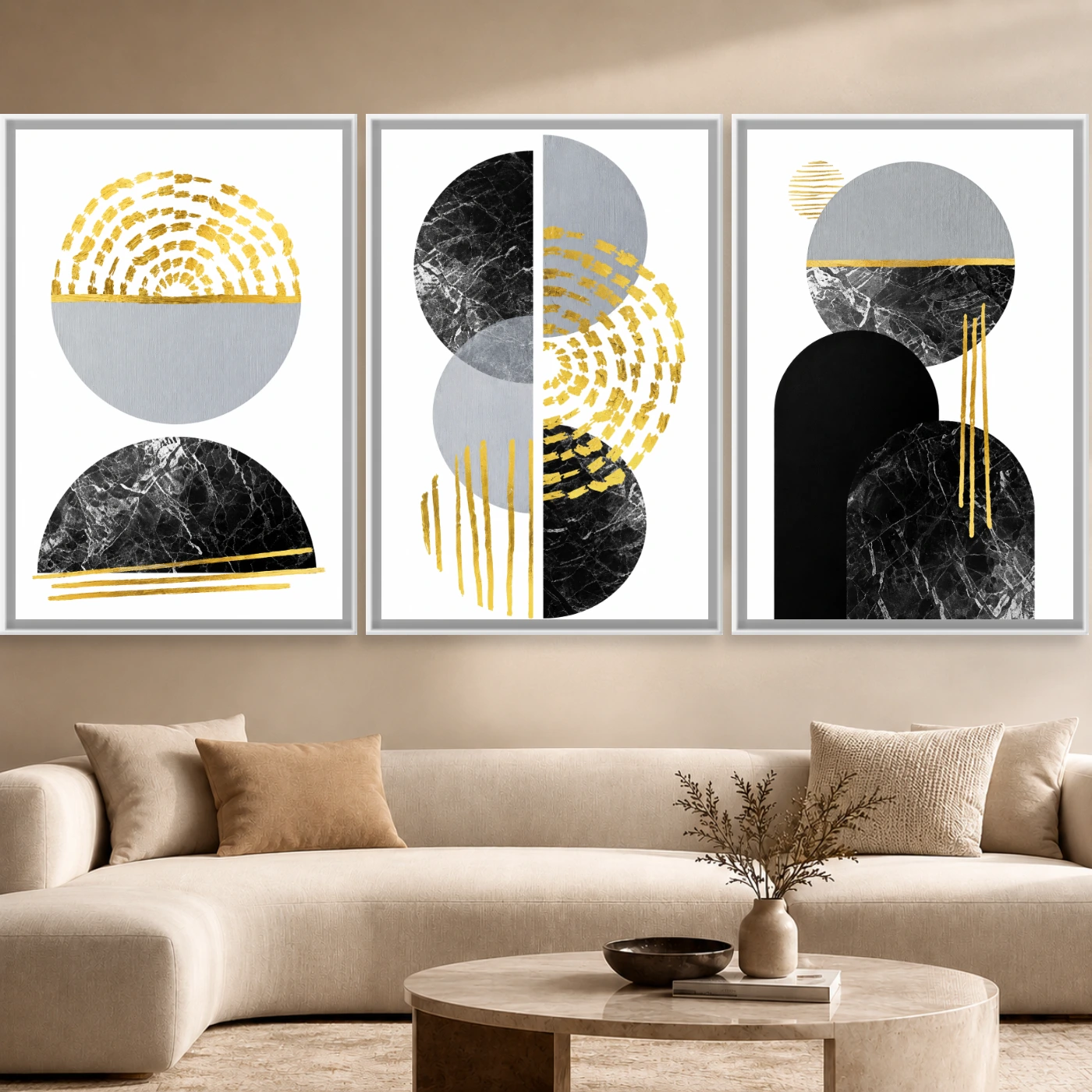 Tableau moderne marbre Variation 83386 Mockup Tableau moderne marbre Variation 83386 Mockup