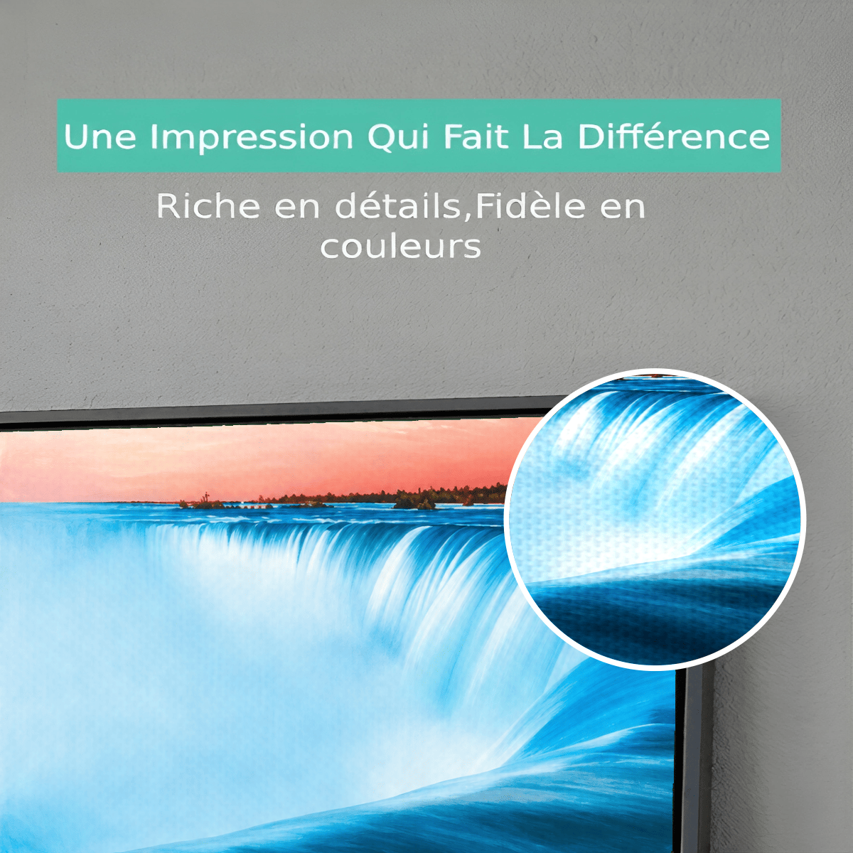Tableau moderne Niagara fall VF Premium View