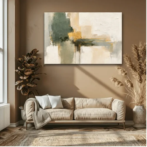 Tableau Mosaïque d’Or et de Terre (Copie) Variation 247646 Mockup