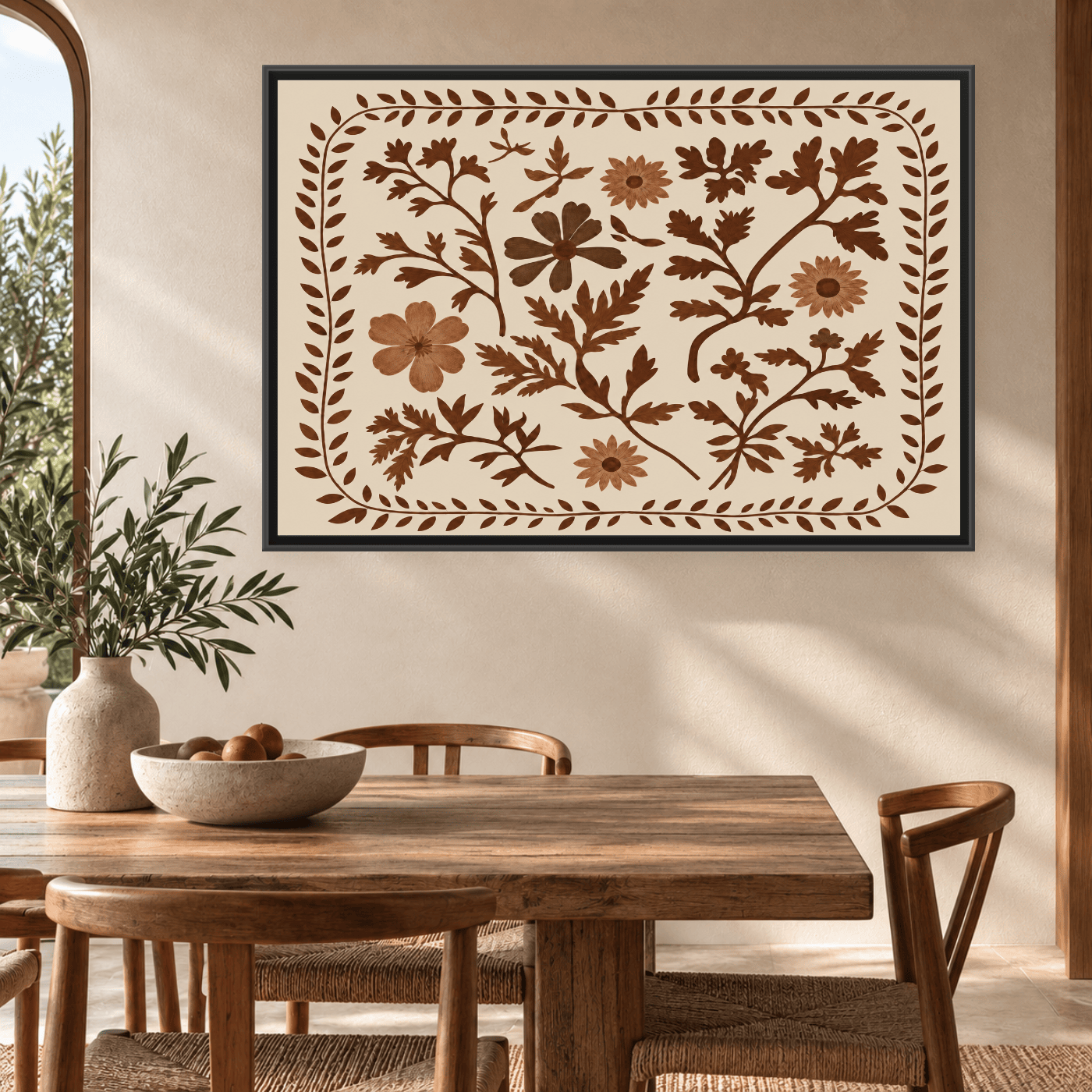 Tableau Nature Art mural bohème Variation 133454 Mockup