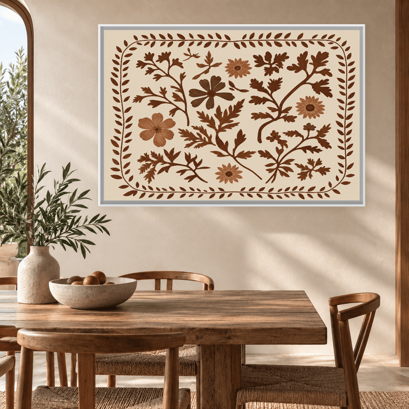 Tableau Nature Art mural bohème Variation 133718 Mockup