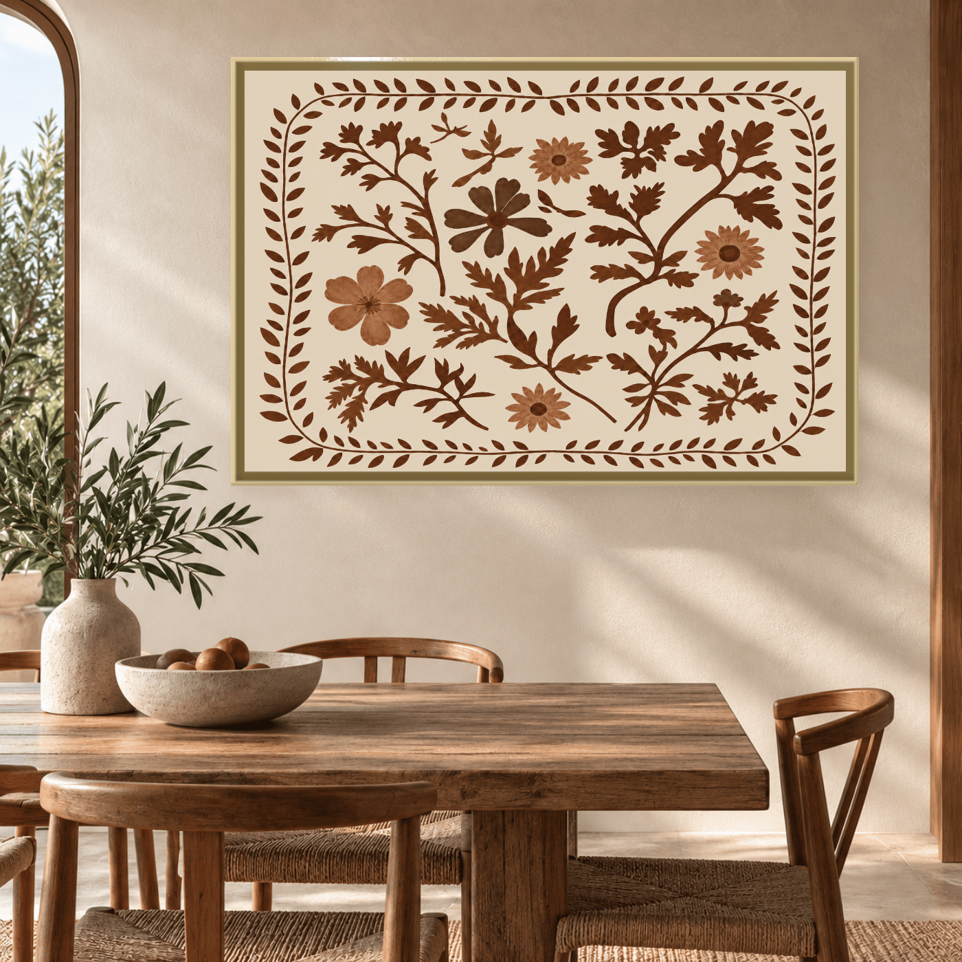Tableau Nature Art mural bohème Variation 133965 Mockup