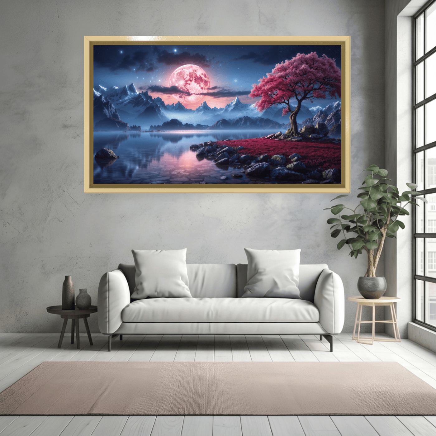 Tableau Nature fantasy land Variation 159230 Mockup