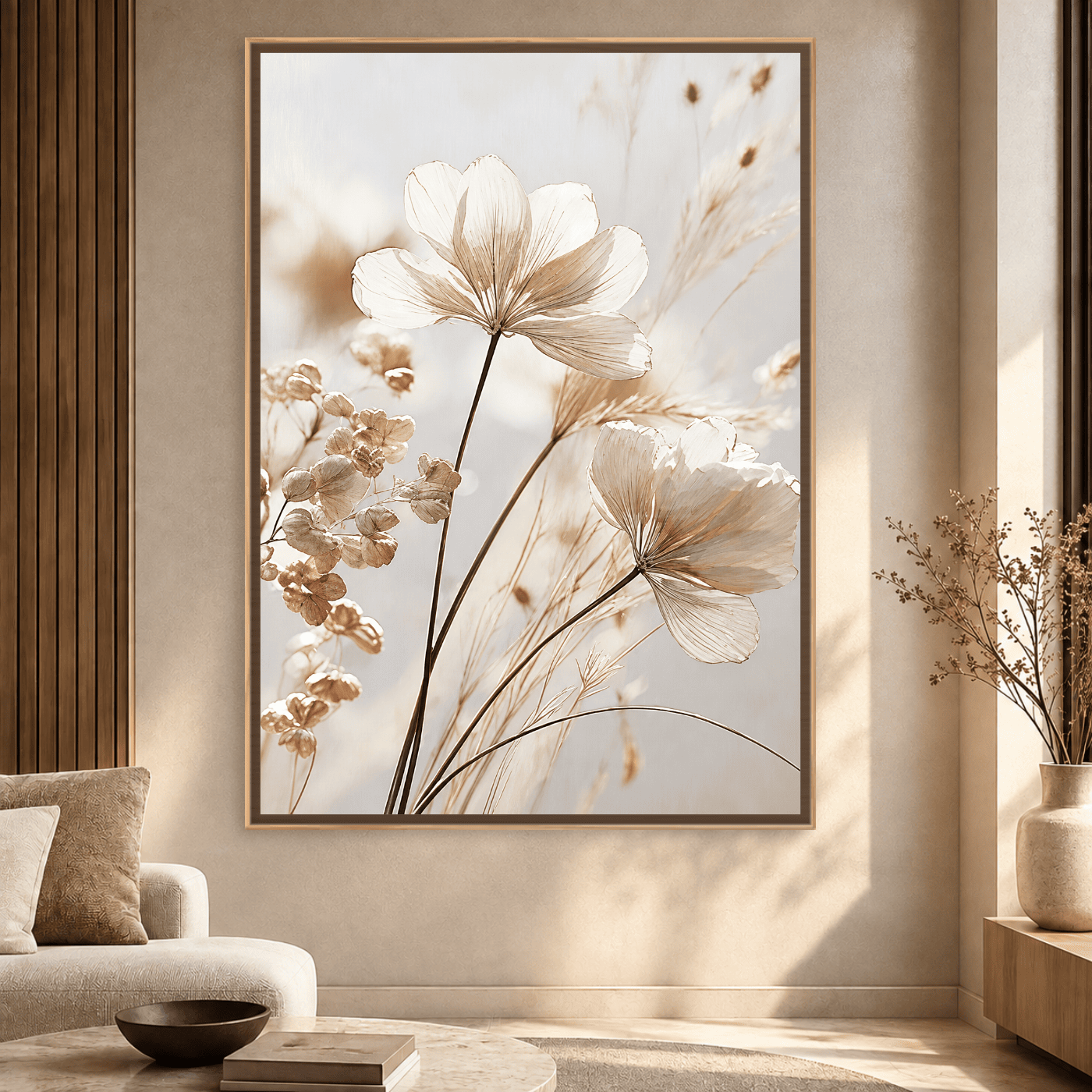 Tableau Nature Fleurs Seches Variation 131924 Mockup