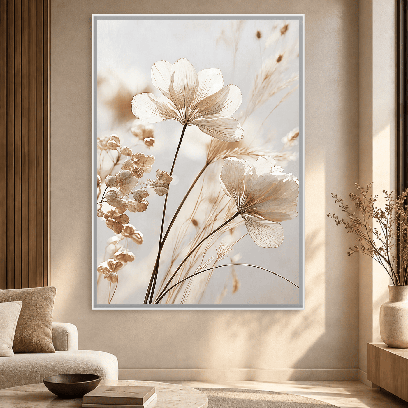 Tableau Nature Fleurs Seches Variation 132602 Mockup