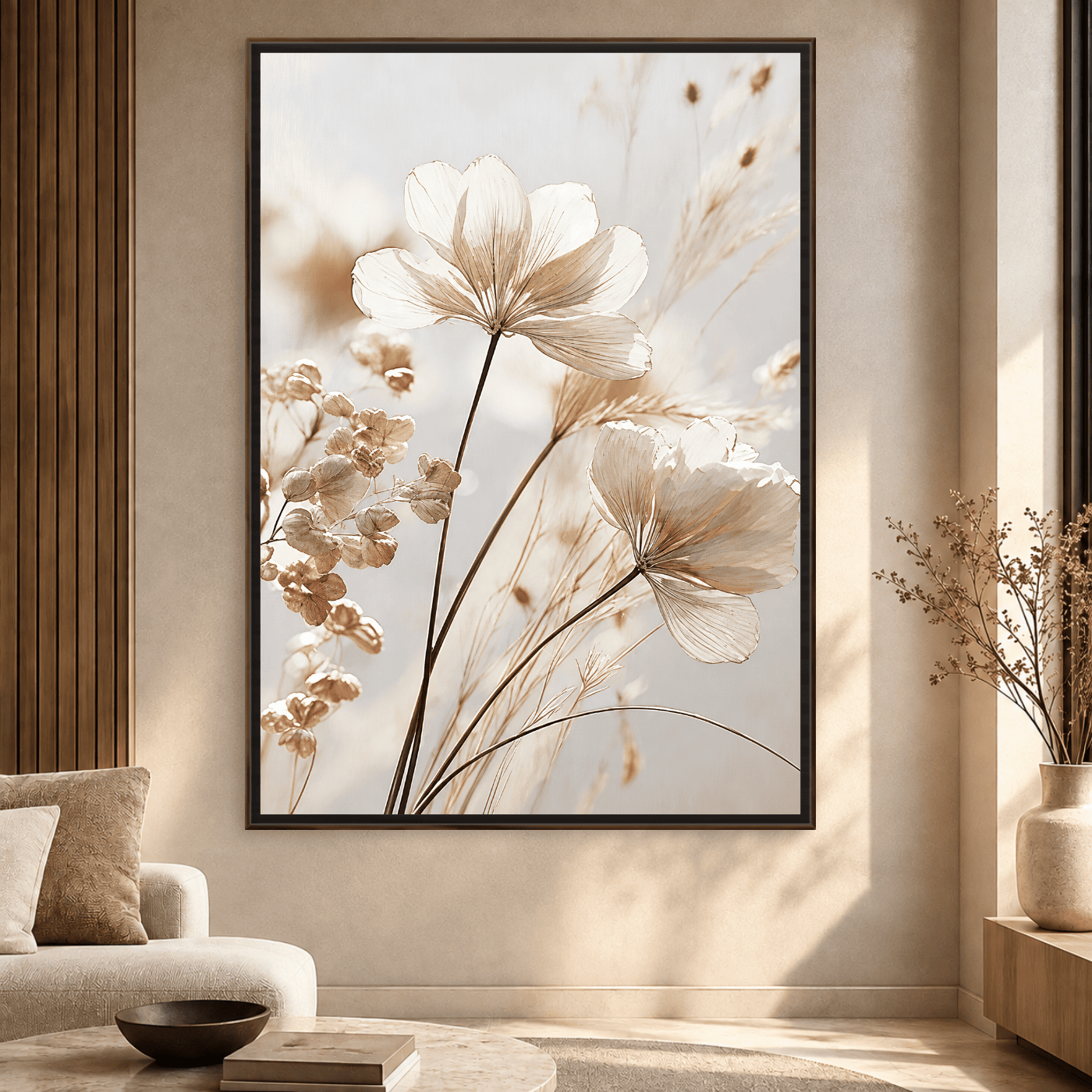 Tableau Nature Fleurs Seches Variation 219968 Mockup