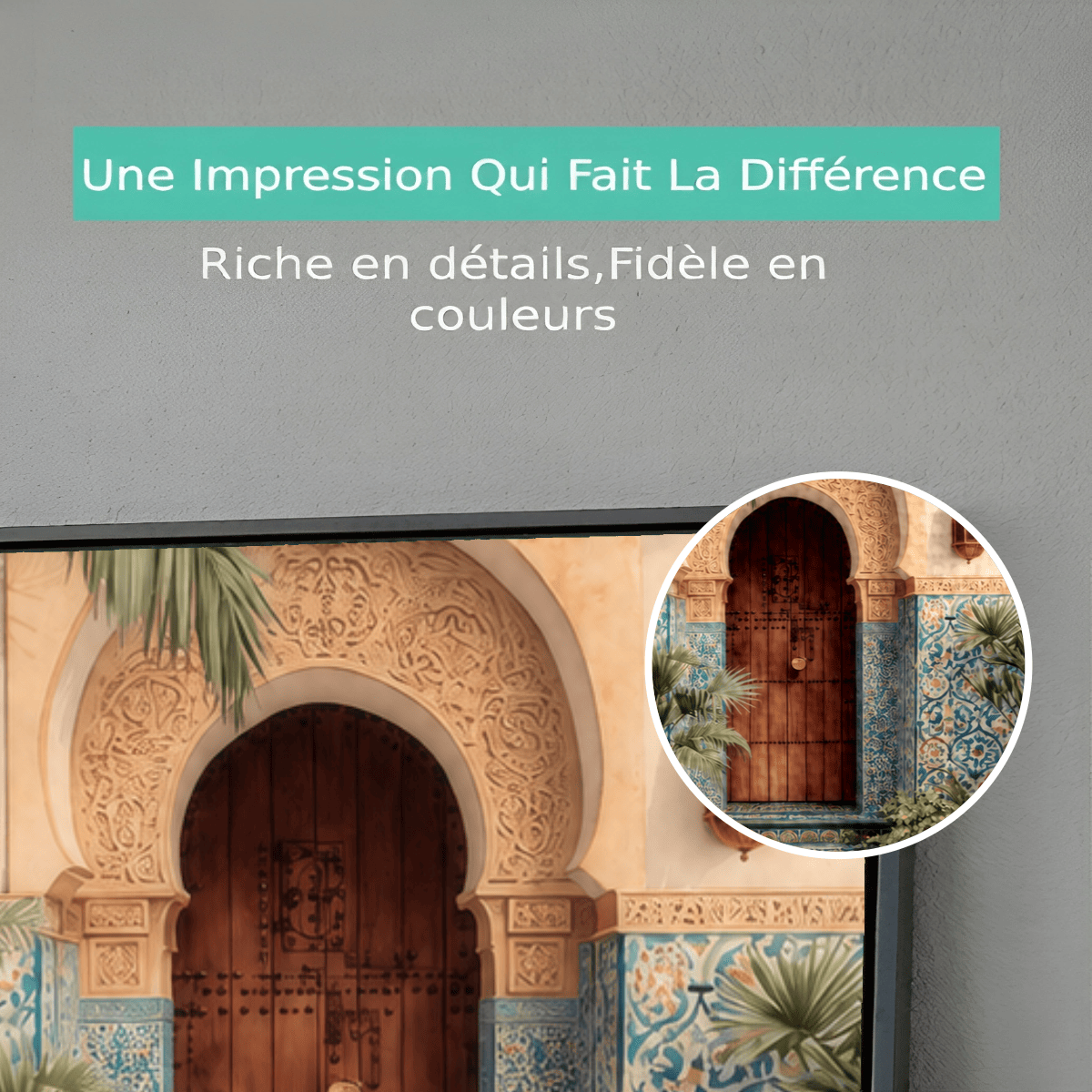 Tableau Porte Marrakech VF Premium View