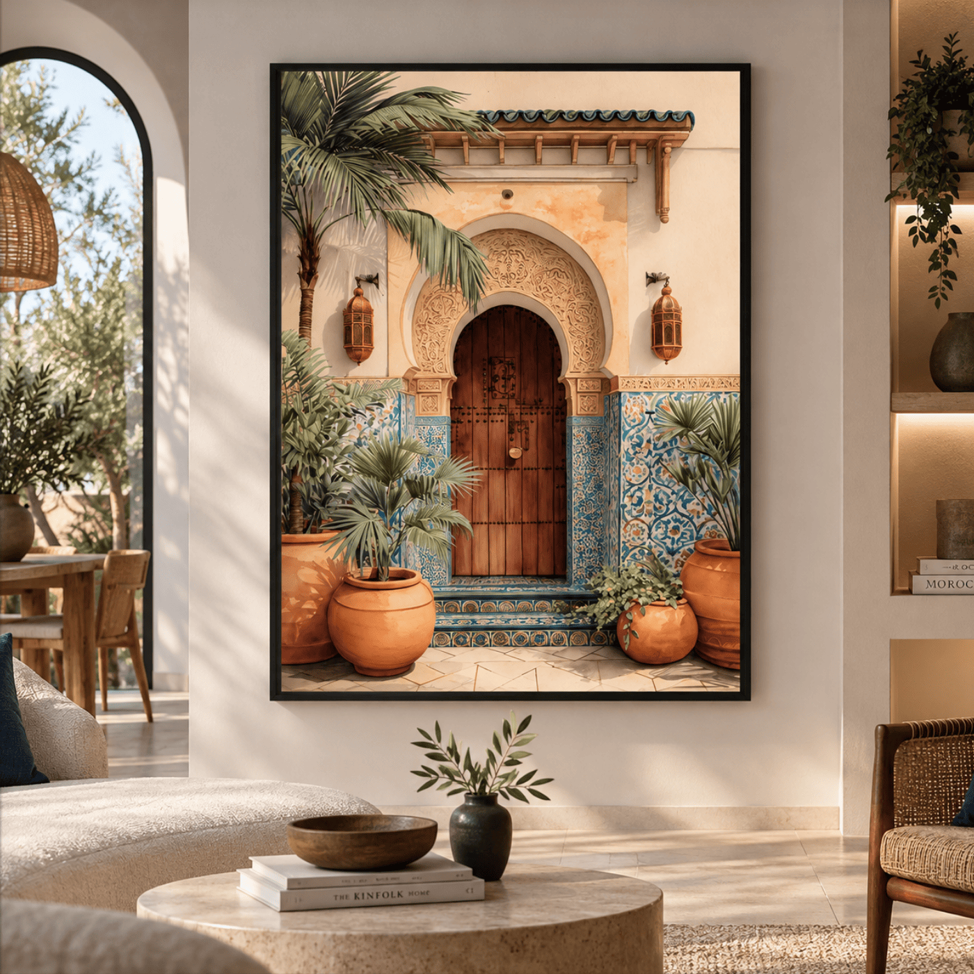 Tableau Porte Marrakech VF Variation 226975 Mockup