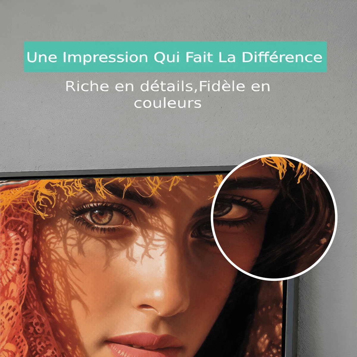 Tableau Portrait Amazigh Premium View