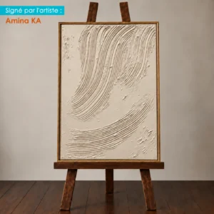Tableau texturé Wabi-Sabi