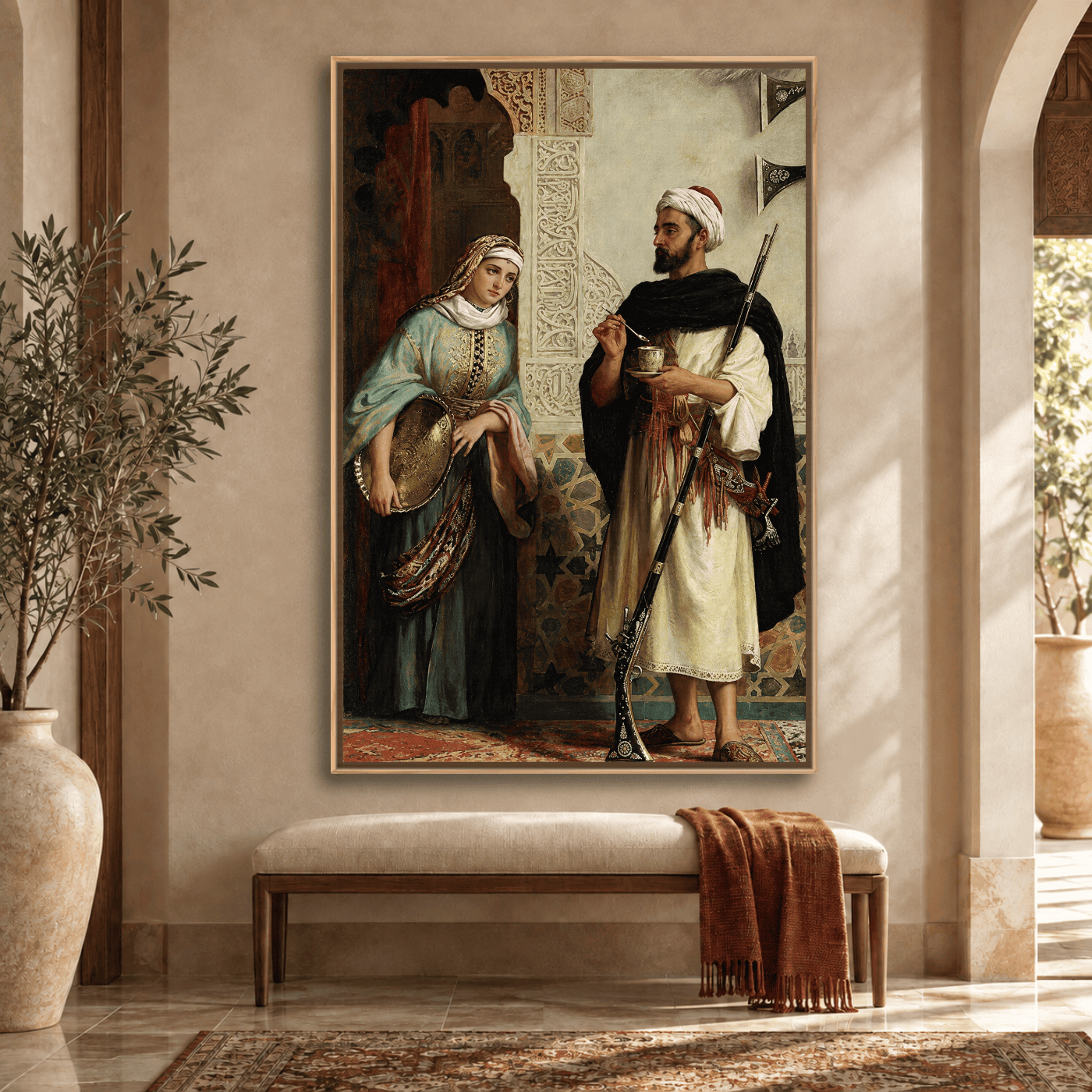 Tableau Traditional Maroc Variation 212340 Mockup