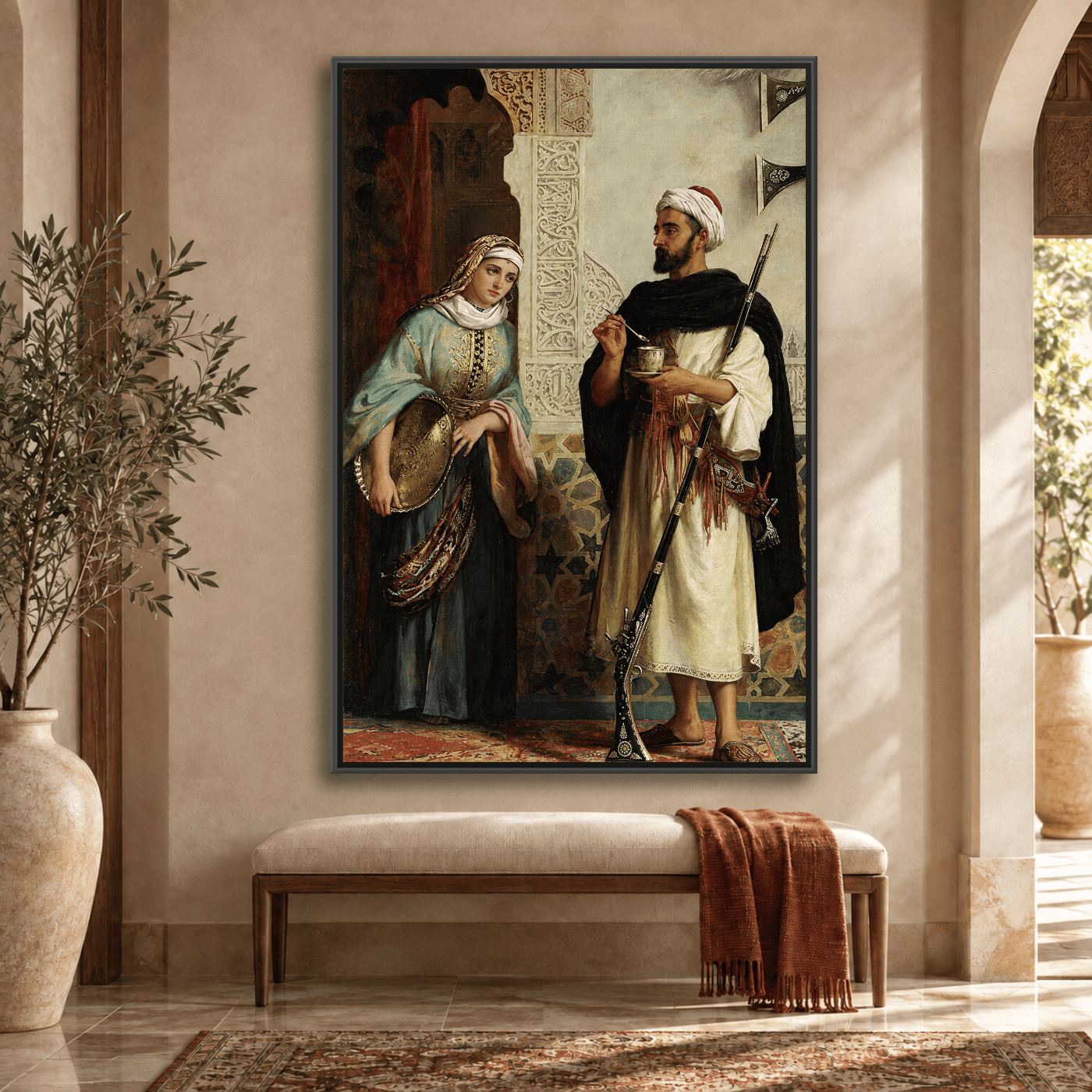 Tableau Traditional Maroc Variation 212341 Mockup