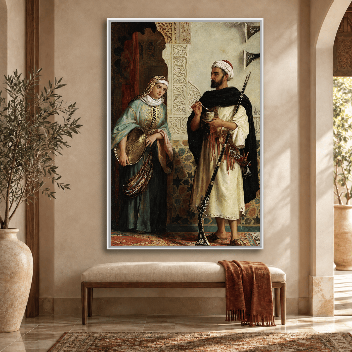Tableau Traditional Maroc Variation 212342 Mockup
