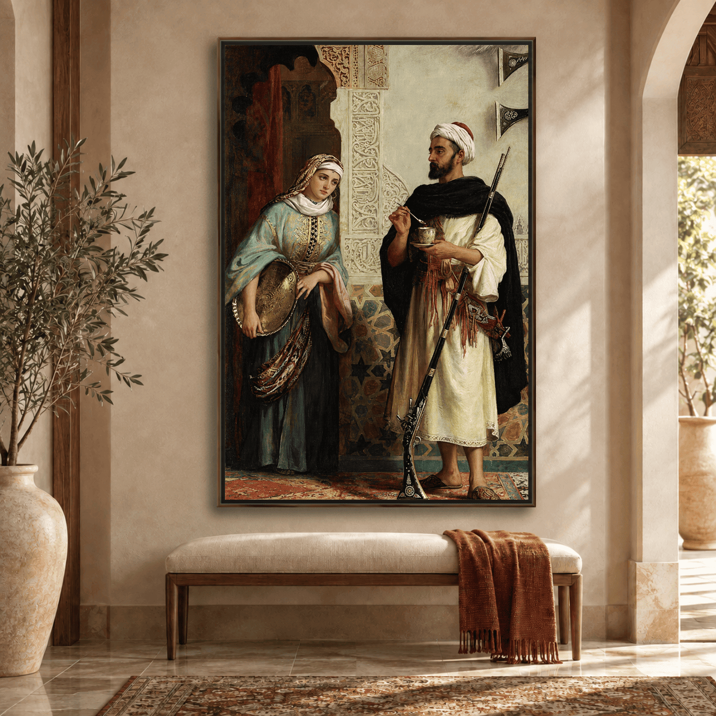 Tableau Traditional Maroc Variation 214495 Mockup