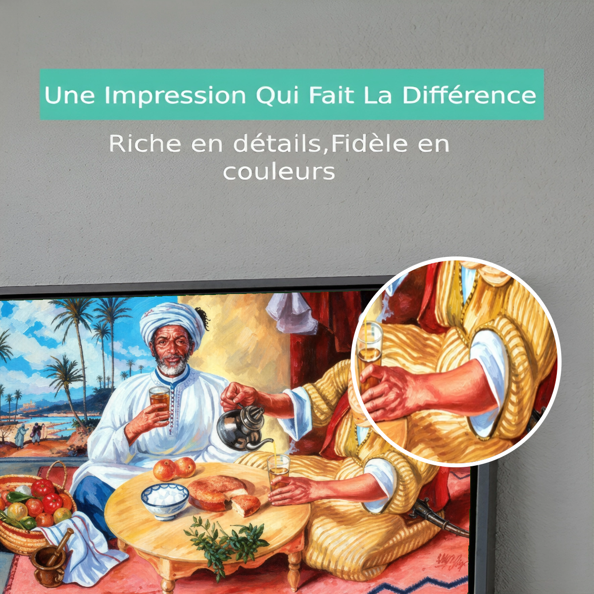 Tableau Traditionnel marocain Premium View