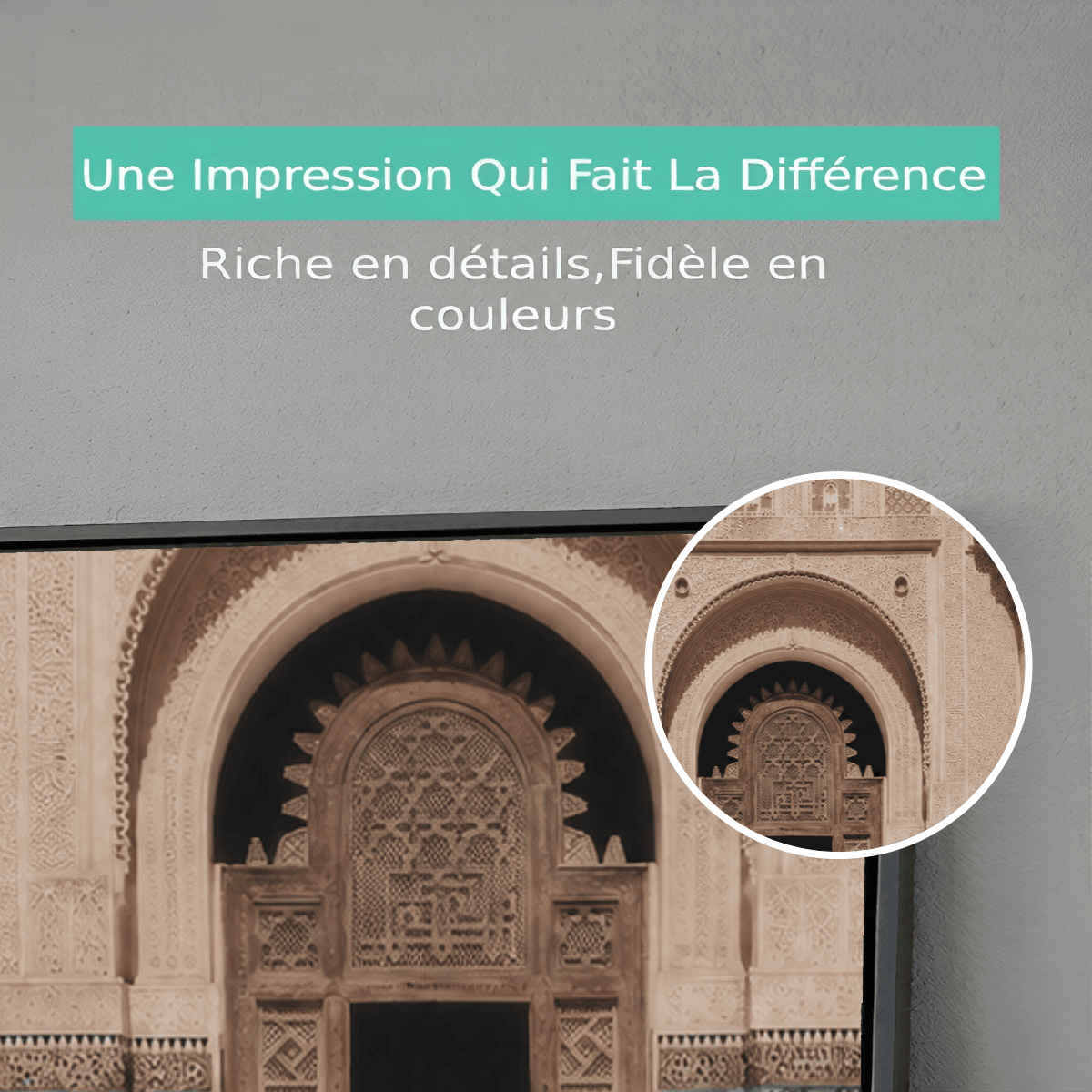 Tableau Traditionnel Porte marocaine VF Premium View